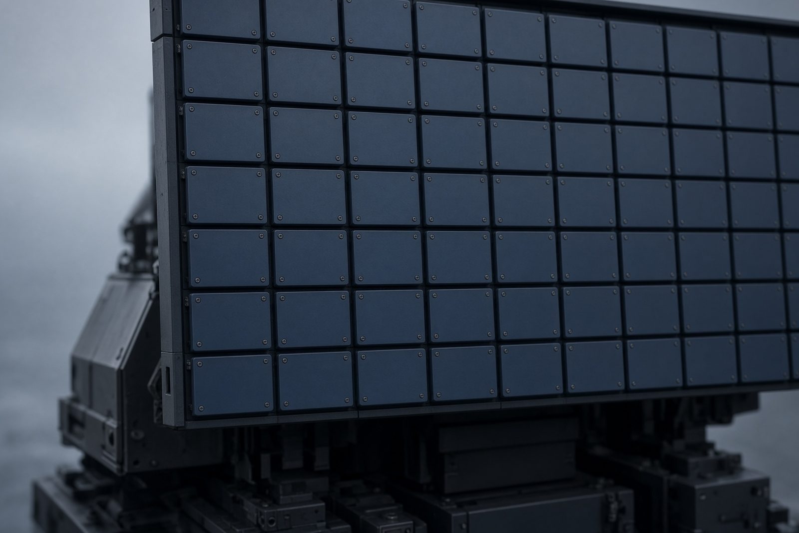 Flat-panel ground radar array